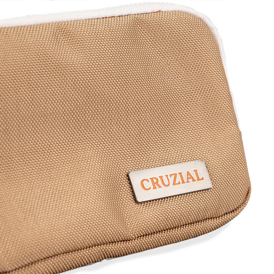 "CRUZIAL" CARTUCHERA - BEIGE