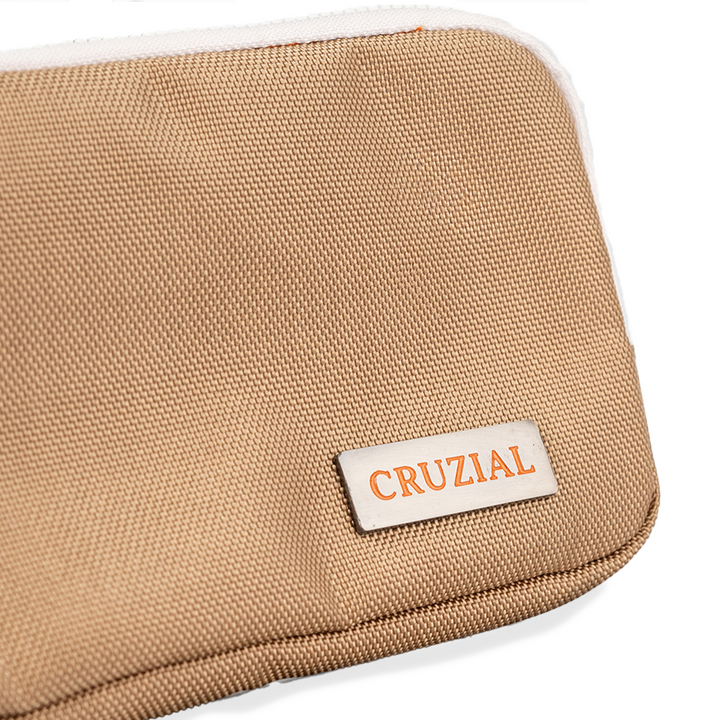 "CRUZIAL" CARTUCHERA - BEIGE
