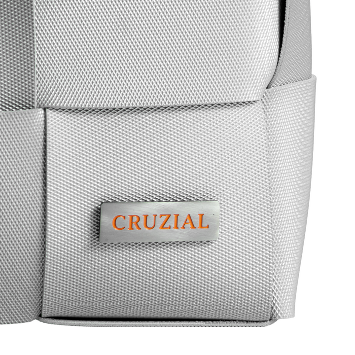 "ÓRBITA" BOLSO TEJIDO - GRIS