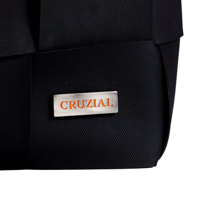 "ÓRBITA" BOLSO TEJIDO - NEGRO
