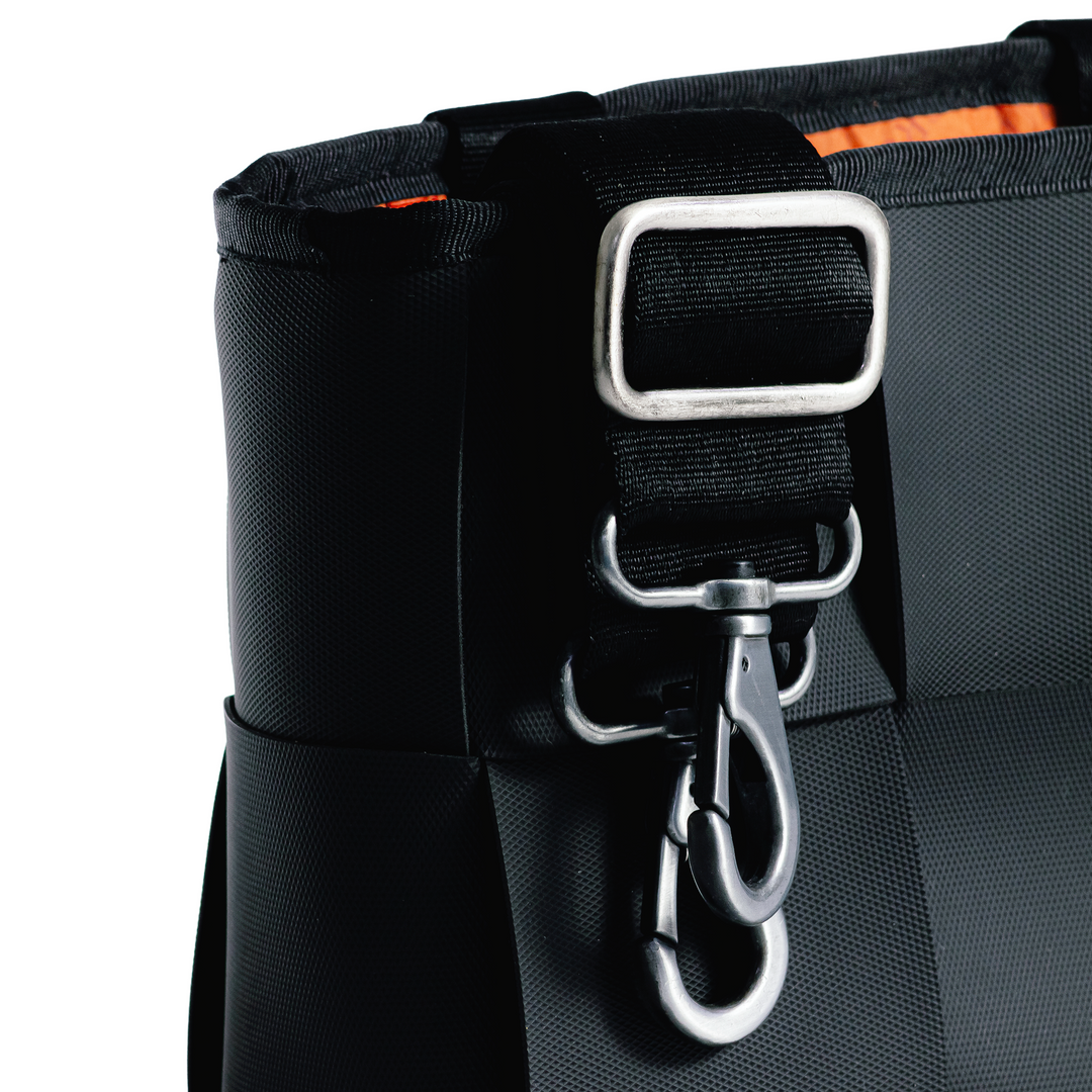"ÓRBITA" BOLSO TEJIDO PEQUEÑO - NEGRO